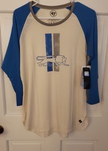 '47 Detroit Lions 3/4 sleeve top